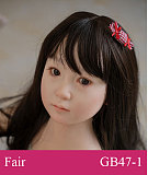 【萌え萌え】GD06ヘッド ＆ 142cm AAカップ ロり系 中学生 等身大リアルドール シリコンドール waxdoll
