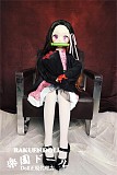 【アニメドール】DM02ヘッド＆147cm Dカップ 4.0版 禰豆子コス ロり系 ビニールヘッド+TPEボディ Guava doll