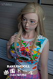 【虹色】 Linヘッド& 157cm Dカップ ロリ 宣伝画像フルシリコンドール 等身大リアルラブドール XTDOLL