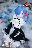 【アニメドール】Rem 85cm「Re:ゼロから始める異世界生活」レム 可愛い子 ソフトビニール製頭部 TPE製ボディ ミニラブドール 宣伝画像と同じ制服も付属 Mozudoll