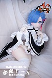 【アニメドール】Rem 85cm「Re:ゼロから始める異世界生活」レム 可愛い子 ソフトビニール製頭部 TPE製ボディ ミニラブドール 宣伝画像と同じ制服も付属 Mozudoll