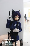 【警察官コス】DM02ヘッド＆147cm Dカップ 猫耳 ロり系 ビニールヘッド+TPEボディ Guava doll