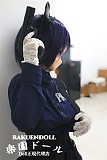 【警察官コス】DM02ヘッド＆147cm Dカップ 猫耳 ロり系 ビニールヘッド+TPEボディ Guava doll