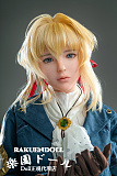 【新産品！】NO.12ヘッド ＆ 156cm Eカップ 小説キャラ ヴァイオレット・エヴァーガーデン Violet Evergarden 中学生 シリコンドール 等身大リアルドール Game Lady