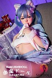 【魔女】朵朵ヘッド& 148cm Dカップ ロリ系  等身大リアルラブドール 口開閉機能付き 掲載画像はTPE材質ボディー＆シリコンヘッド SHEdoll