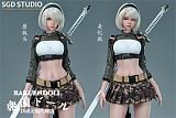 SGD DOLL 戦闘制服無料に付き75cm 戦闘少女コスプレ ヨルハ二号B型 戦闘制服無料に付き Mini Doll ミニドール 2B SGD-002 Man You 1/3ラブドール アクセサリー付き フルセット Man You 予約商品