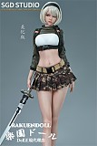 SGD DOLL 戦闘制服無料に付き75cm 戦闘少女コスプレ ヨルハ二号B型 戦闘制服無料に付き Mini Doll ミニドール 2B SGD-002 Man You 1/3ラブドール アクセサリー付き フルセット Man You 予約商品
