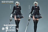 SGD DOLL 戦闘制服無料に付き75cm 戦闘少女コスプレ ヨルハ二号B型 戦闘制服無料に付き Mini Doll ミニドール 2B SGD-002 Man You 1/3ラブドール アクセサリー付き フルセット Man You 予約商品