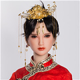 【双子】 #8ヘッド & 158cm D-カップ お嬢様 【フェイシャルEX】機能選択可 フルシリコン製ラブドール Sanhuidoll