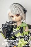 【新ボディー】DM02ヘッド＆145cm Ｂカップ 猫耳 ロり系 ビニールヘッド+TPEボディ Guava doll