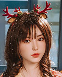 【高級版】Yearndoll ラブドール 最新作 Y206－6 &163cm E-cup お姉さま系 ソフトチーク付き リアル皮膚メイク付き 口開閉機能付き ダッチワイフ シリコン製 等身大セックス人形