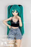 【初音ミク】DM02ヘッド＆145cm Ｂカップ ロり系 ビニールヘッド+TPEボディ 【ジョイントはM16タイプ、他社のドールと交換可】Guava doll
