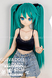 【初音ミク】DM02ヘッド＆145cm Ｂカップ ロり系 ビニールヘッド+TPEボディ 【ジョイントはM16タイプ、他社のドールと交換可】Guava doll