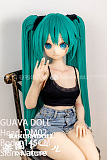 【初音ミク】DM02ヘッド＆145cm Ｂカップ ロり系 ビニールヘッド+TPEボディ 【ジョイントはM16タイプ、他社のドールと交換可】Guava doll