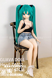 【初音ミク】DM02ヘッド＆145cm Ｂカップ ロり系 ビニールヘッド+TPEボディ 【ジョイントはM16タイプ、他社のドールと交換可】Guava doll
