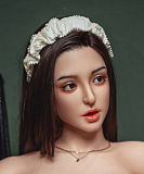 【高級版】Yearndoll ラブドール 最新作 Y202－1 &163cm E-cup サラリーマン お姉さま系 ソフトチーク付き リアル皮膚メイク付き 口開閉機能付き ダッチワイフ シリコン製 等身大セックス人形