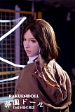 【新作】莎莉(J037)ヘッド 150cm Bカップ シリコンドール 口開閉機能付き 清純系 暖かい冬 眉毛と睫毛植毛加工あり FUdoll
