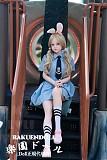 【うさぎ警察官】初香hatsukaヘッド&148cm Bカップ  植毛タイプ 美少女  楽天地 低身長 ロり系 フルシリコン製 ヘッド選択可能  Myloliwaifu
