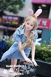 【うさぎ警察官】初香hatsukaヘッド&148cm Bカップ  植毛タイプ 美少女  楽天地 低身長 ロり系 フルシリコン製 ヘッド選択可能  Myloliwaifu