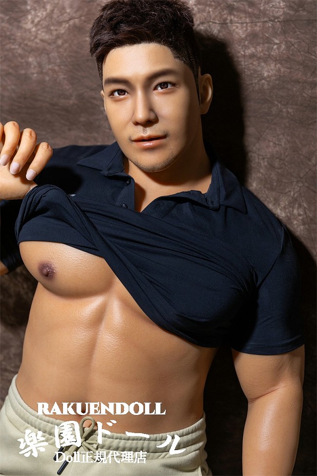 【男性ラブドール】Qita Doll 最新作 170CM 熊さん お口開閉機能付き フルシリコン製 筋肉タイプ 頭身一体化 ペニス一体式