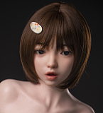 アニメ＃1ヘッド & 148cm貧乳 フルシリコン製 ボディ選択可 軟質シリコン材質頭部 ラブドール リアルな口腔構造あり realgirl