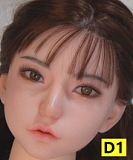 アニメ＃1ヘッド & 148cm貧乳 フルシリコン製 ボディ選択可 軟質シリコン材質頭部 ラブドール リアルな口腔構造あり realgirl