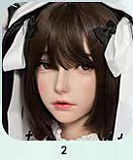 【探偵物語】环奈(J008)ヘッド 150cm Bカップ シリコンドール 口開閉機能付き 清純系 ロり 眉毛と睫毛植毛加工あり FUdoll