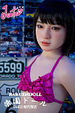 【ロり系】萌咲（もえ）ヘッド ＆ 137cm バスト平 LL団 フルシリコンドール 可愛い女の子  J cute