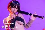 【ギャル】161cm Eカップ &  莎莉-J037ヘッド 巨乳 フルシリコン製 ギャル系ラブドール 高級シリコン頭部 ダッチワイフ FUDOLL