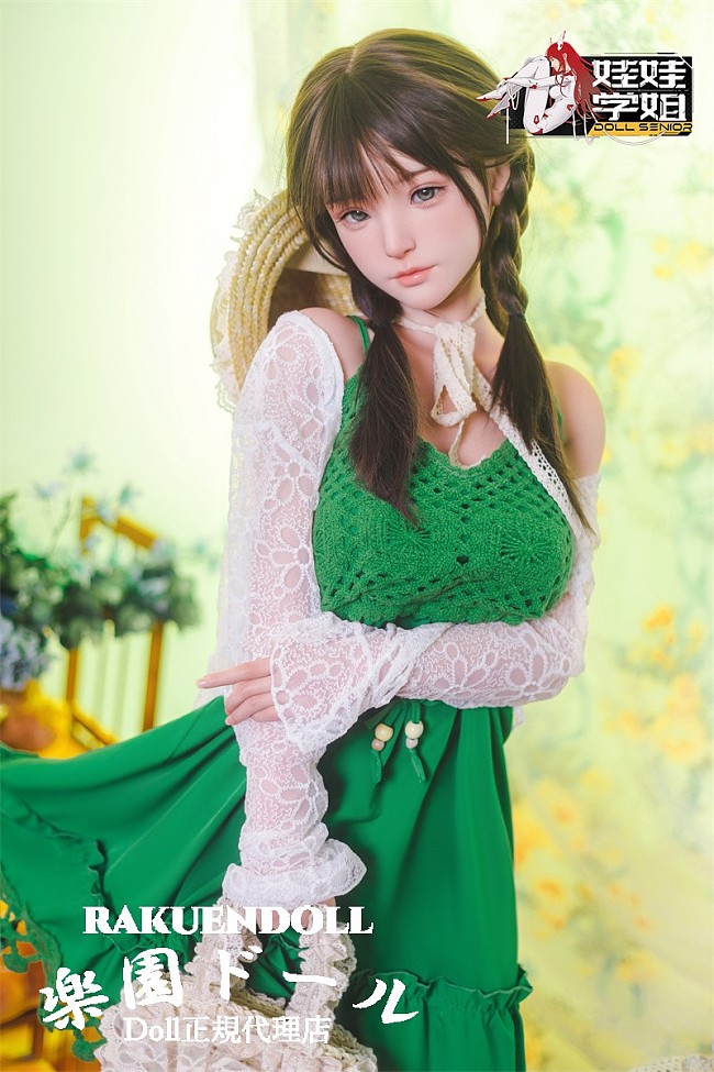 萌音ヘッド & 148cm Cカップヘッドとボディの材質選択可能 宣材写真のはフルシリコン ラブドール Doll Senior