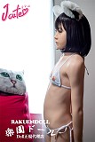 【ロり系】羽純ヘッド ＆ 137cm バスト平 猫耳 LL団 ビキニ フルシリコンドール 可愛い女の子  J cute