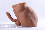 TPE製オナホ Qita Doll 男性オナホール 電動お尻 オナホ お尻 等身大 アダルト セックス ロボット 【一体式ペニス18cm アナル10cm 電動機能 振動と吸允機能付き 温度機能付き】