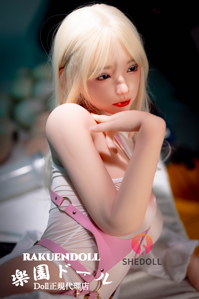 【金髪娘】楚琳（chulin）ヘッド2.0 & 158cm Cカップ  ボディー材質など選択可能 掲載画像はフルシリコン製 ロり系ラブドール  SHEdoll