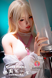 【金髪娘】楚琳（chulin）ヘッド2.0 & 158cm Cカップ  ボディー材質など選択可能 掲載画像はフルシリコン製 ロり系ラブドール  SHEdoll