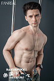 Fanreal doll Henryヘッド＆173cm 35kg 一体式ペニス 筋肉タイプ リアルメイク付き フルシリコン男性ラブドール