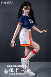 【野球選手】#Yaoヘッド&162cm Dカップ フルシリコン製ラブドール リアルタイプ  宣材写真のは植毛タイプ（髪の毛） FANREAL