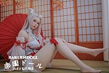 【キツネ】Yumeヘッド&152cm Eカップ 口開閉機能付き フルシリコン製 ラブドール  カスタマイズ可 Jiusheng Doll