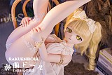 【アニメドール】wmdoll 140cm Bカップ#Y011ヘッド  ロリータ ソフトビニール製ヘッド+TPE製ボディ 等身大リアルラブドール