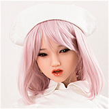 【コスプレ】#9ヘッド & 145cm Gカップ フルシリコン製ラブドール低身長 巨乳 Sanhuidoll