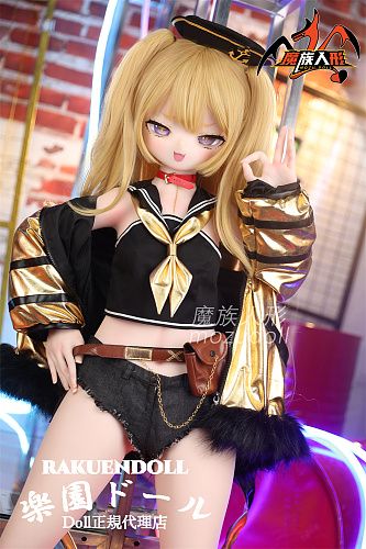 【新作】130cm 贝蒂 Bettyちゃん  ビニール製頭部 肌色＆眼球色＆メイク＆ウィッグ＆衣装は宣材写真と同じ MOZU DOLL