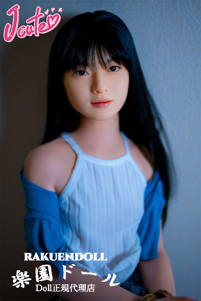 【ロり系】萌咲（もえ）ヘッド（植毛タイプ） ＆ 137cm バスト平 LL団 ビキニ フルシリコンドール 可愛い女の子  J cute