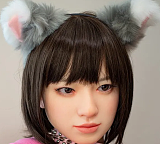 【ロり系】萌咲（もえ）ヘッド ＆ 137cm バスト平 LL団 フルシリコンドール 可愛い女の子  J cute