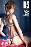 【新作！】162cm Cカップ B5ヘッド フルシリコン材質 ラブドール 等身大リアルドール リアルボディ 伴趣（はんしゅ）