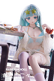 【アニメドール】wmdoll 157cm Bカップ#Y015ヘッド ロリータ ソフトビニール製ヘッド+TPE製ボディ 等身大リアルラブドール