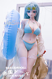 【アニメドール】wmdoll 157cm Bカップ#Y015ヘッド ロリータ ソフトビニール製ヘッド+TPE製ボディ 等身大リアルラブドール