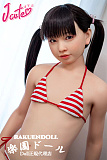 【ロリ系】澪（ミオ）（植毛タイプ） ヘッド ＆ 149cm 平ら LL団 シリコンドール 可愛い女の子  J cute