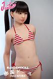 【ロリ系】澪（ミオ）（植毛タイプ） ヘッド ＆ 149cm 平ら LL団 シリコンドール 可愛い女の子  J cute