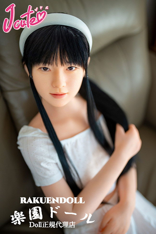 【ロり系】萌咲（もえ）ヘッド（植毛タイプ） ＆ 137cm バスト平 LL団 フルシリコンドール 可愛い女の子  J cute