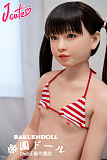 【ロリ系】澪（ミオ）（植毛タイプ） ヘッド ＆ 149cm 平ら LL団 シリコンドール 可愛い女の子  J cute
