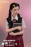 【高校生】#F9 茉(mo)ヘッド 153CM Bカップ 可愛い子 宣材写真のは髪の毛を植毛するタイプ フルシリコン製ラブドール FANREAL